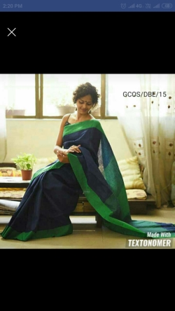 Cotton By Colour With Blouse