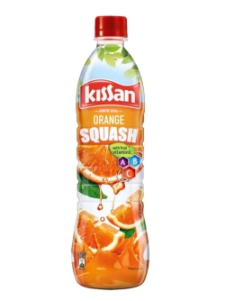 Orange Fort Squash Kissan_750 ML