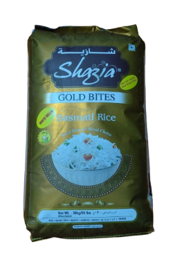 Gold Bites Basmati Rice 30Kg Bag@Rs76/Kg (Shazia)