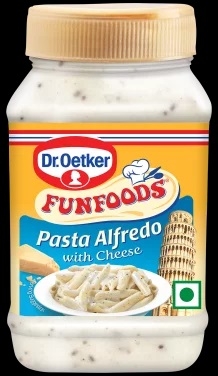 Pasta Alfredo with Cheese Dr Oetker FUNFOODS