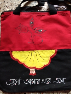 Hand painting tote bag