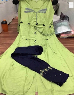 Reyon kurti with pant
