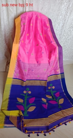 Cotton Silk Tree Design With Blouse