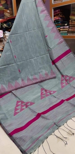 KHADI SILK COTTON BUTI SAREE