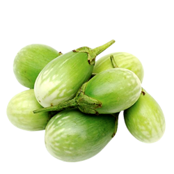 White Brinjal/Sada Begun,500gm