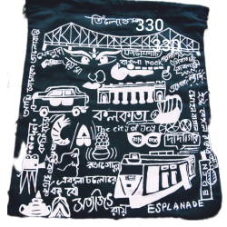 Hand painting tote bag