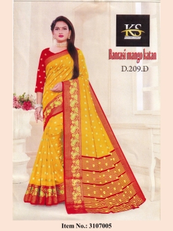 Katan Banarasi with Blouse Piece