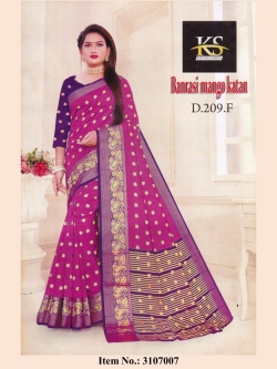 Katan Banarasi with Blouse Piece