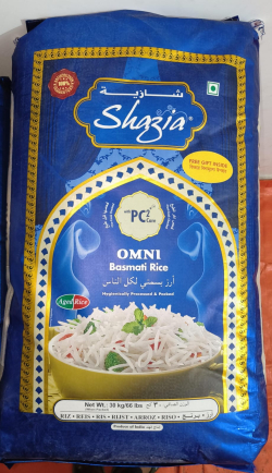 Shazia Omni Basanti Rice Rs.93/Kg (30 KG Bag )