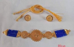 Gold plated crystal jewellery
