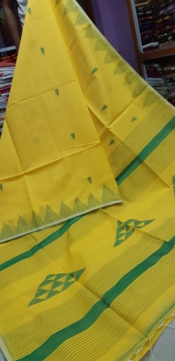 KHADI SILK COTTON BUTI SAREE