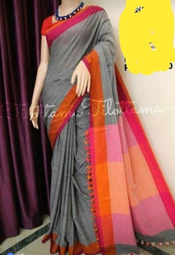 Cotton By Colour With Blouse