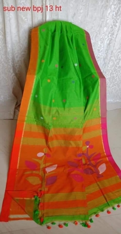 Cotton Silk Tree Design With Blouse