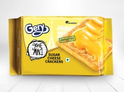 Sugar Cheese Crackers Gery Gone Mad _100 GM