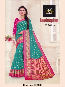 Katan Banarasi with Blouse Piece