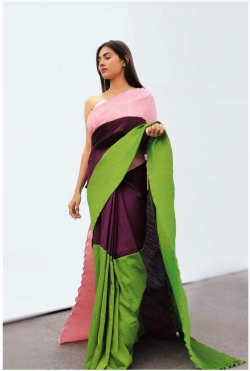 Pure Moss Softy Silk Saree