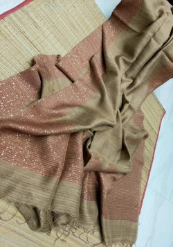 Cotton Silk Sequence Allover With Blouse