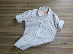 White Printed Shirt