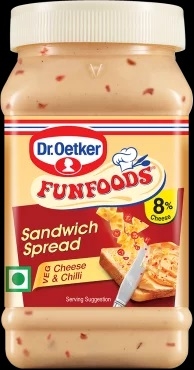 Sandwich Spread Veg Cheese & Chilli Dr Oetker FUNFOODS