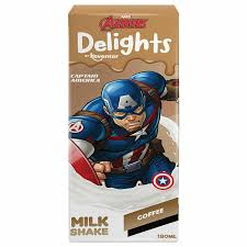 Keventer Delights Coffee Milkshake 180 MRP 30 (Pack of 24)