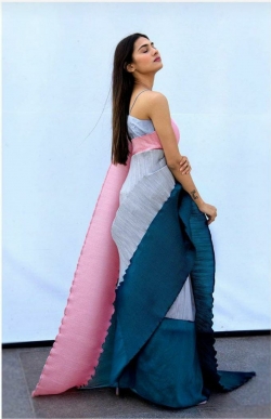 Pure Moss Softy Silk Saree