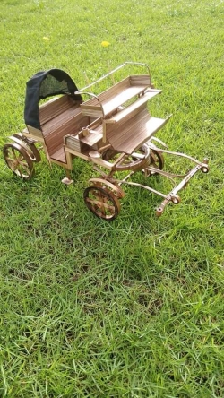 Tanga Rickshaw with Assami wood Handmade Products