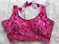 Aam kolka embroidery blouse (30,32,34,36,38)(MULTI,COLOUR)