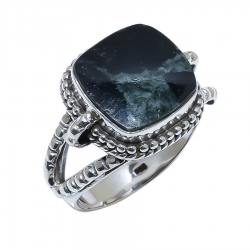 Septarian Stone Natural Gemstone 925 Sterling Silver Ring