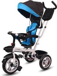 Little Olive Roller Coaster Premium Baby Tricycle / Kids Trike / Ride On 1-5 Years Tricycle  (Blue)