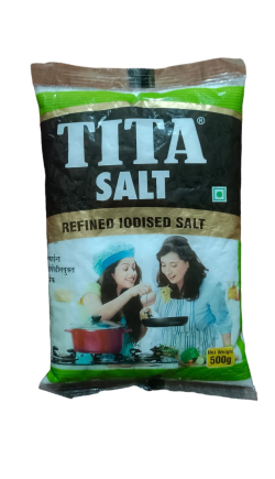 TITA SALT 500gm Pkt @ Rs.6.5( Pack Of 50 Pkt)