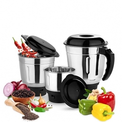 Stainless Steel Mixer Grinder Jar - 1 Large Jar Mixer