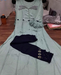 Reyon kurti with pant