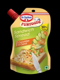 Sandwich Spread Veg Cucumber & Carrot Dr Oetker FUNFOODS