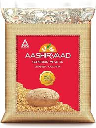 Aashirvaad Sudh Chakki Aata 5kg Pkt (Set of 6)