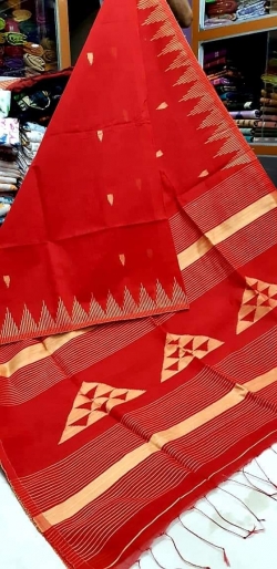 KHADI SILK COTTON BUTI SAREE