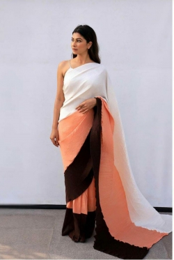 Pure Moss Softy Silk Saree