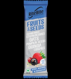 Nutrition Bars Fruits & Seeds Sugar Free RiteBite