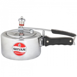 Aluminium Inner Lid Shyam Pressure Cooker, For Work, Size: 2 Litres