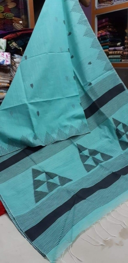 KHADI SILK COTTON BUTI SAREE