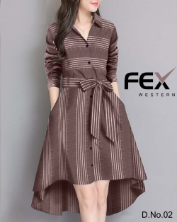 FEX WESTERN DESIGNER ONE PIECE DRESS