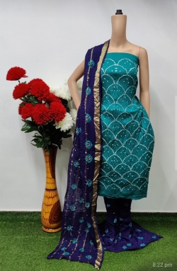 BANDHANI DRESS MATERIAL