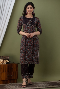 Rayon Kurti Suit