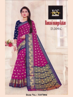Katan Banarasi with Blouse Piece