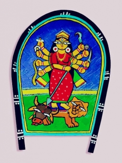 Fabric Paint Kulo_Maa Durga