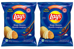 Lays Magic Masala Potato Chips MRP 10 (Pack of 24)
