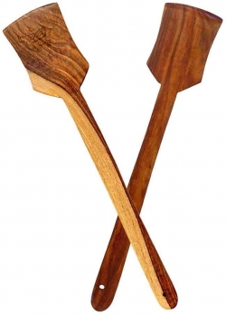 Wooden Spatula and Ladles (SET of 2)
