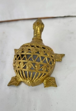 Brass Dhokra Tortoise Home Decor