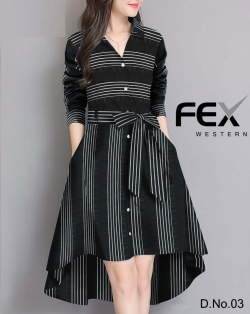 FEX WESTERN DESIGNER ONE PIECE DRESS
