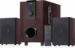 Intex 2.1 XV Coral TUFB 36 W Bluetooth Home Audio Speaker (Brown, 2.1 Channel)
