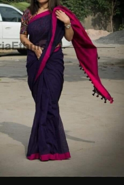 Cotton By Colour With Blouse